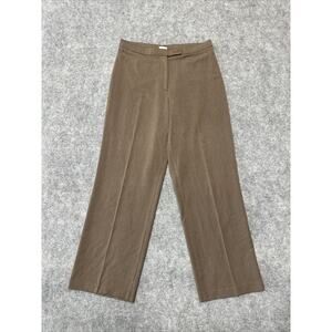 Kim Rogers Signature Women's Pleated‎ Dress Pants Size 12 Brown Pants